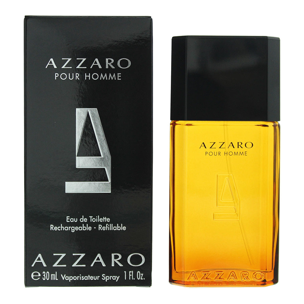 Azzaro Pour Homme Refillable Eau De Toilette 30ml  | TJ Hughes