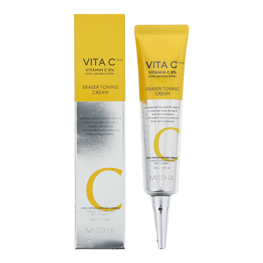 Missha Vita C Plus Eraser Toning Cream 30ml  | TJ Hughes