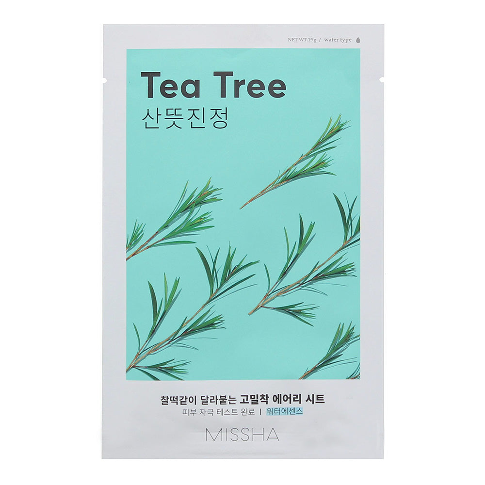 Missha Airy Fit Tea Tree Sheet Mask 19g  | TJ Hughes