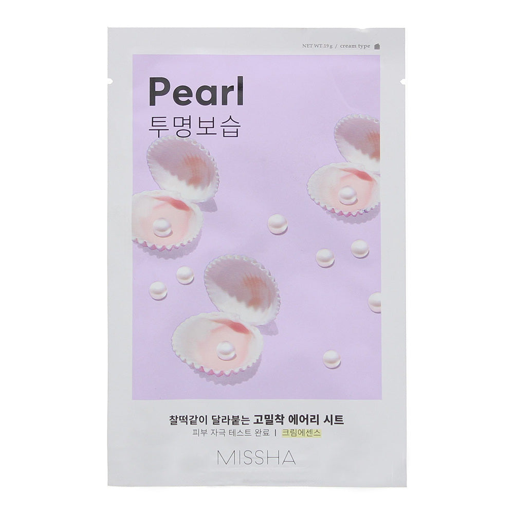 Missha Airy Fit Pearl Sheet Mask 19g  | TJ Hughes