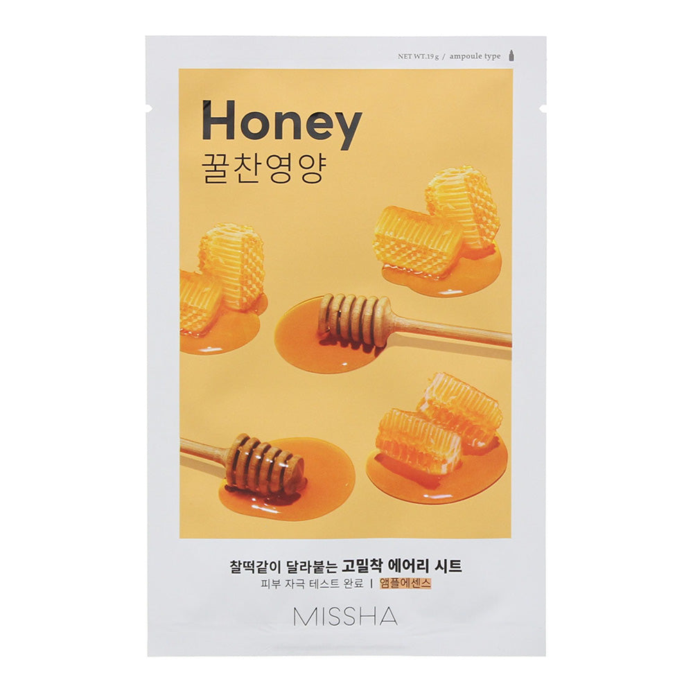 Missha Airy Fit Honey Sheet Mask 19g  | TJ Hughes