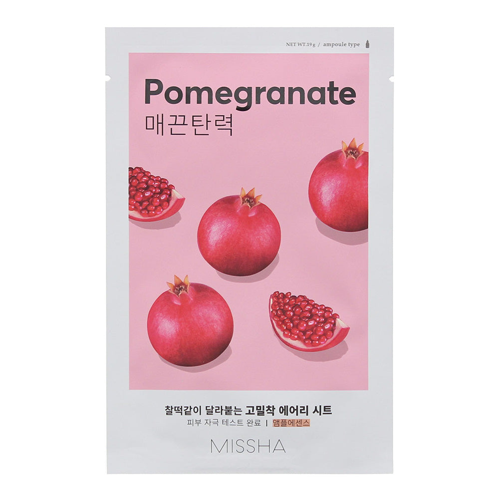 Missha Airy Fit Pomegranate Sheet Mask 19g  | TJ Hughes