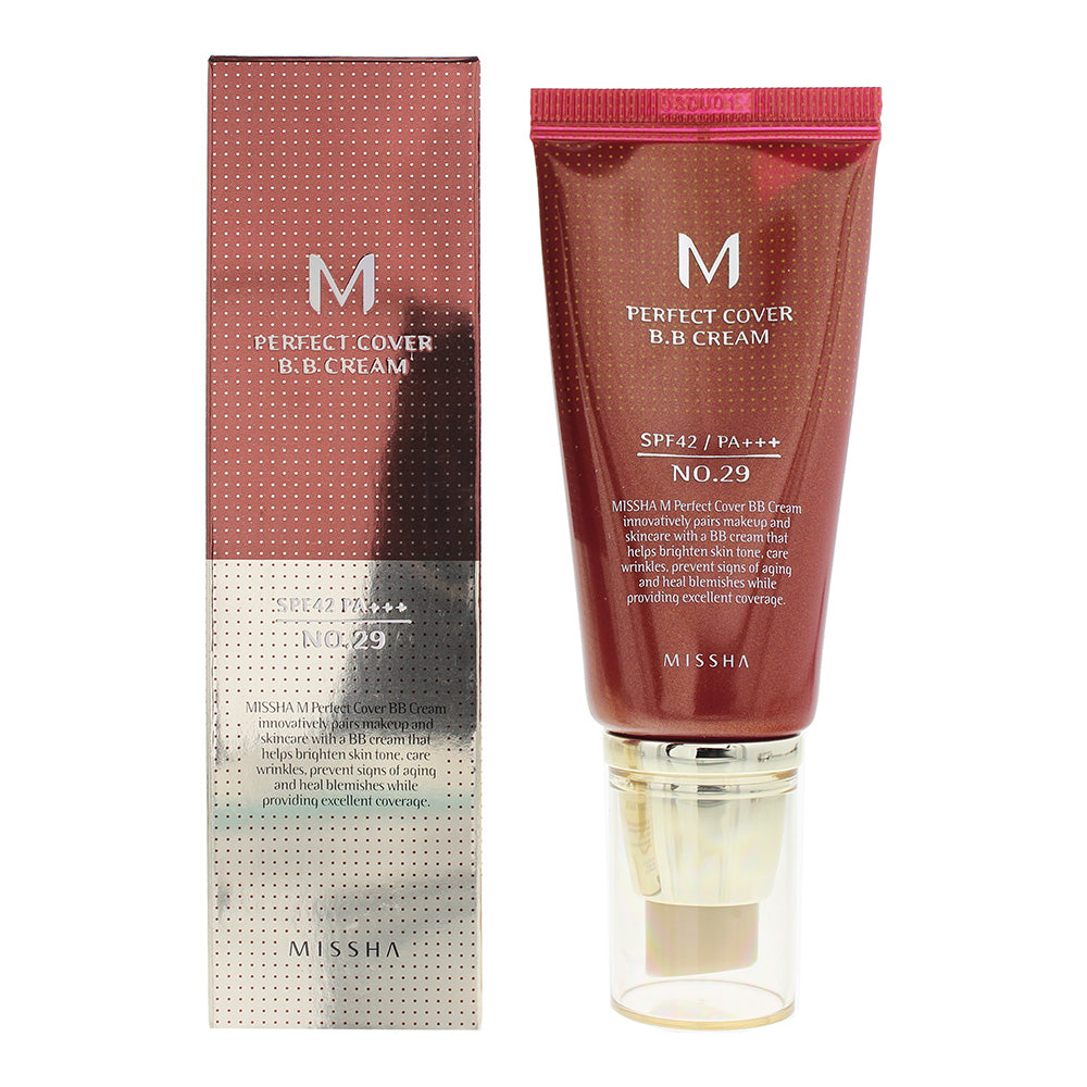 Missha Perfect Cover No.29 Caramel Beige Bb Cream SPF42 50ml  | TJ Hughes