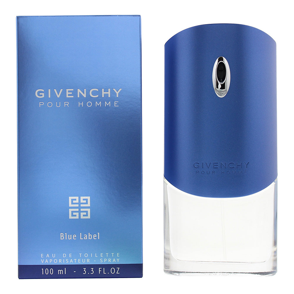 Givenchy Pour Homme Blue Label Eau De Toilette 100ml  | TJ Hughes