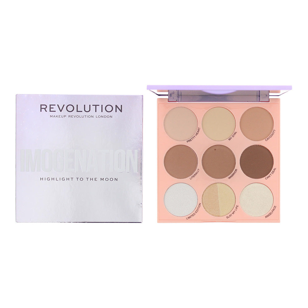 Revolution Imogenation Highlight To The Moon Highlighting Palette 9 x 2g  | TJ Hughes