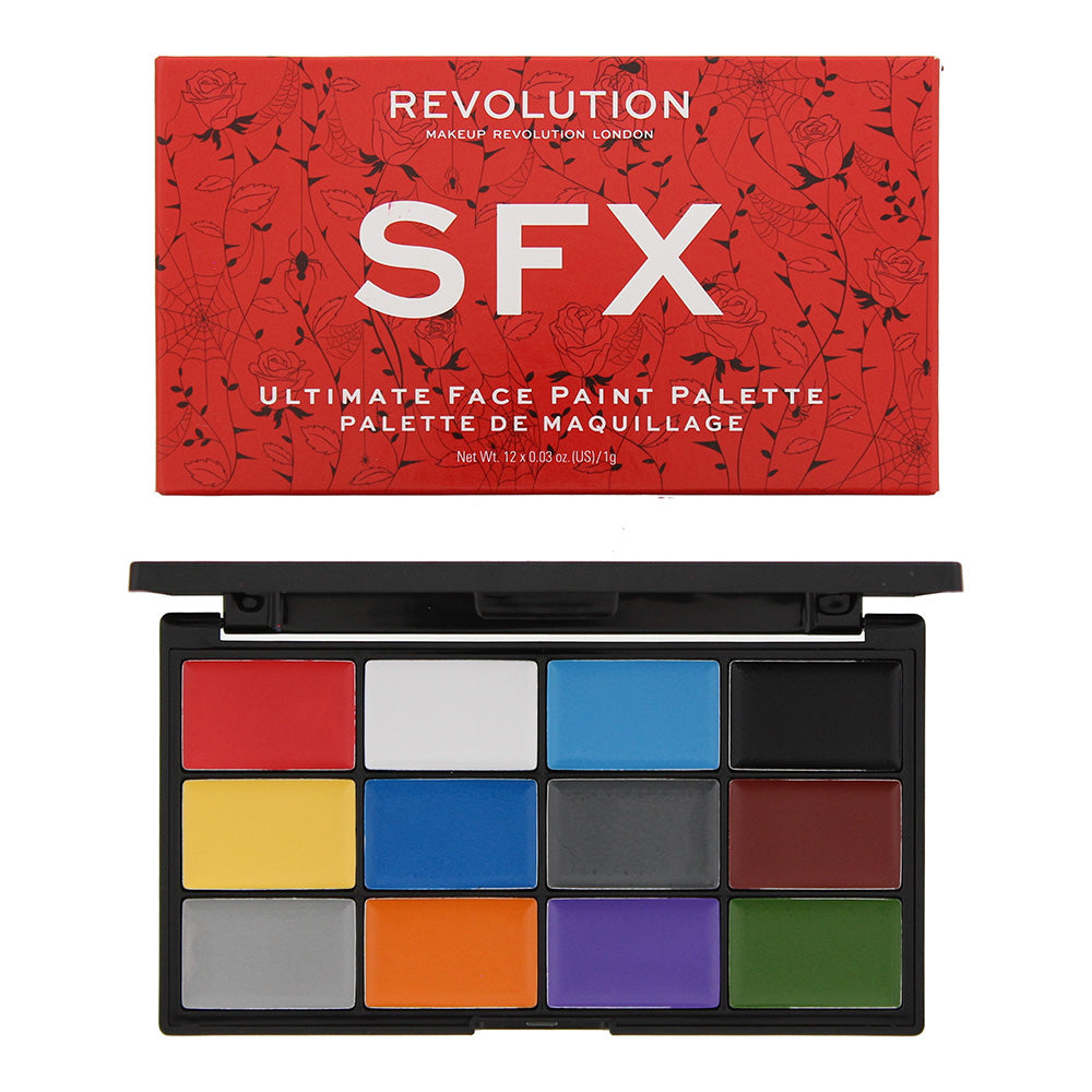Revolution SFX Face Paint Palette 12 x 1g  | TJ Hughes