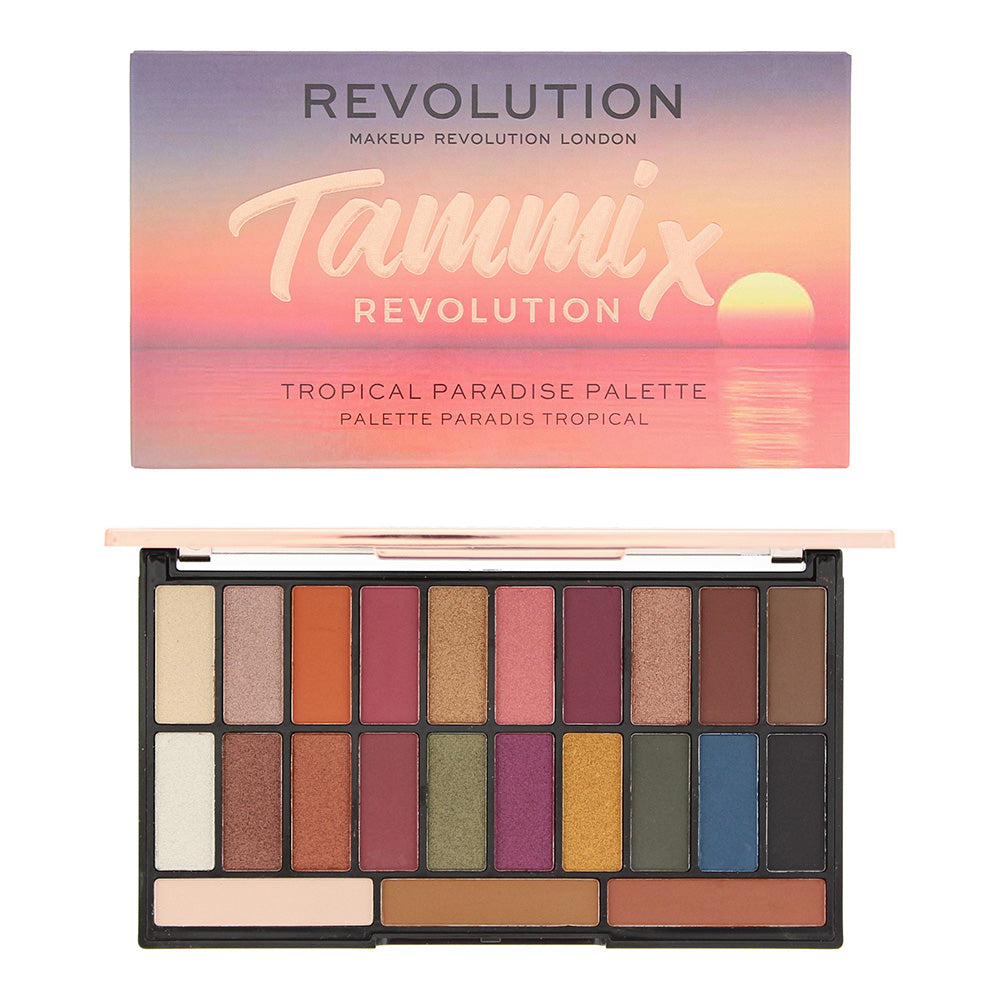 Revolution Tammix Eye Shadow Palette 20 x 0.95g - 3 x 1.1g  | TJ Hughes