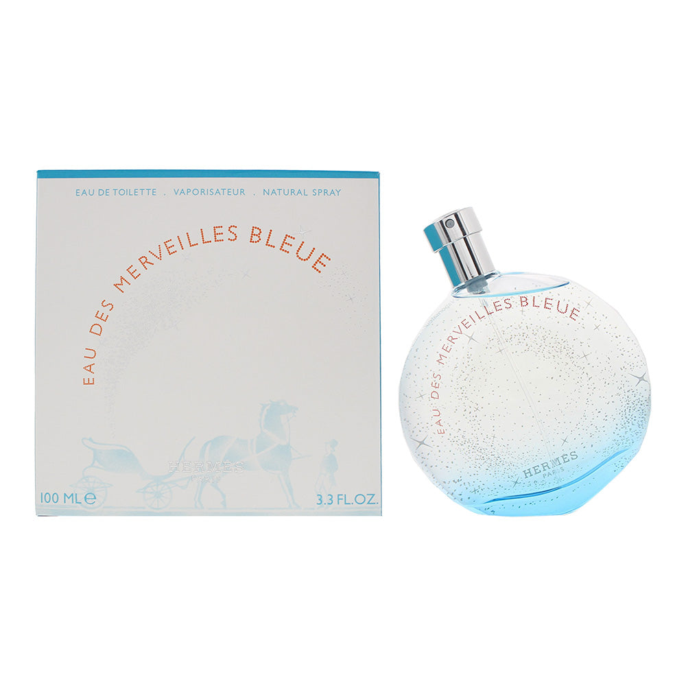 Hermes Eau Des Merveilles Bleue Eau De Toilette 100ml For Her  | TJ Hughes