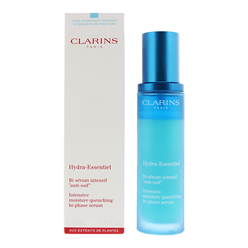 Clarins Hydra-Essentiel Intensive Moisture Quenching Bi-Phase Serum Normal to Dry Skin 50ml