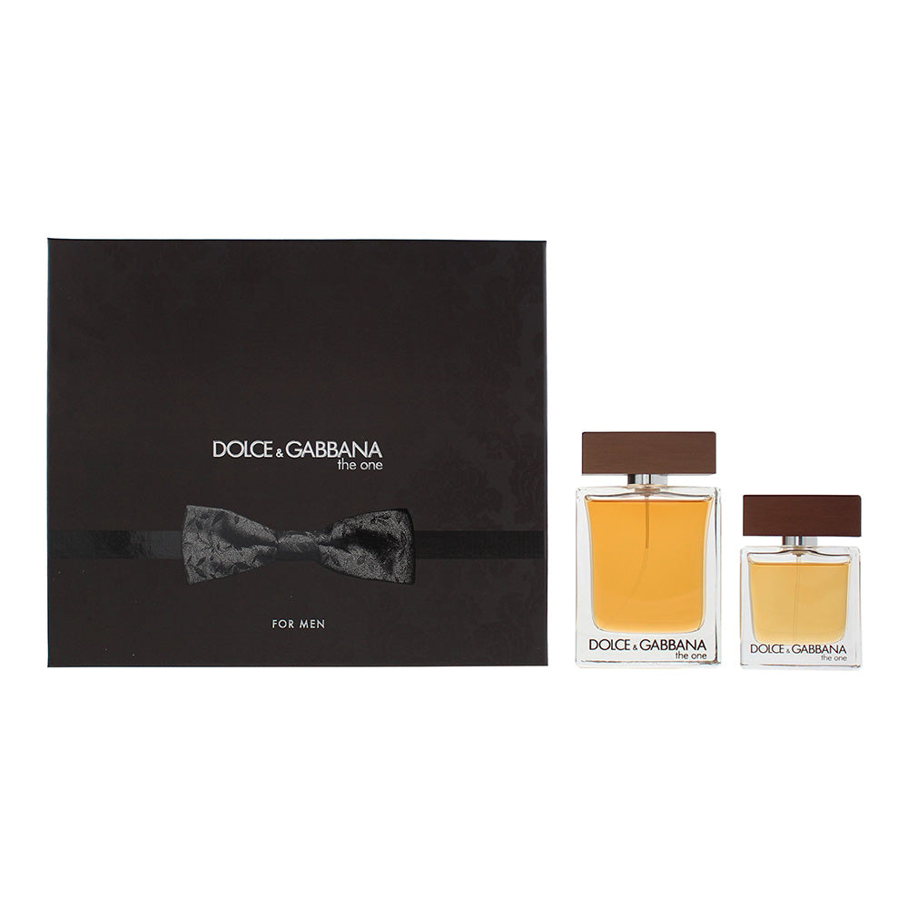 Dolce & Gabbana The One For Him 2 Piece Gift Set: Eau De Toilette 100ml - Eau De Toilette 30ml  | TJ Hughes