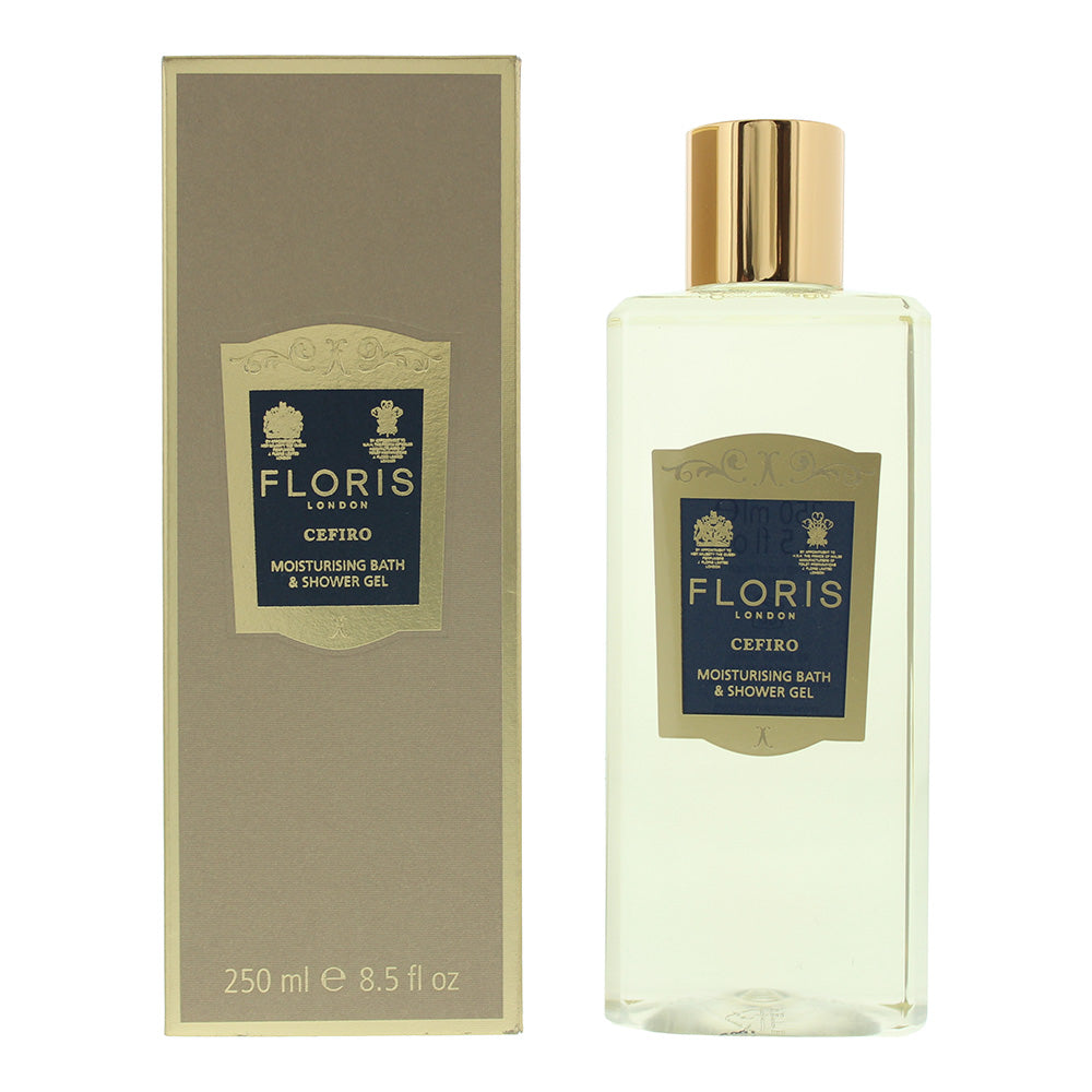 Floris Cefiro Moisturising Bath & Shower Gel 250ml  | TJ Hughes