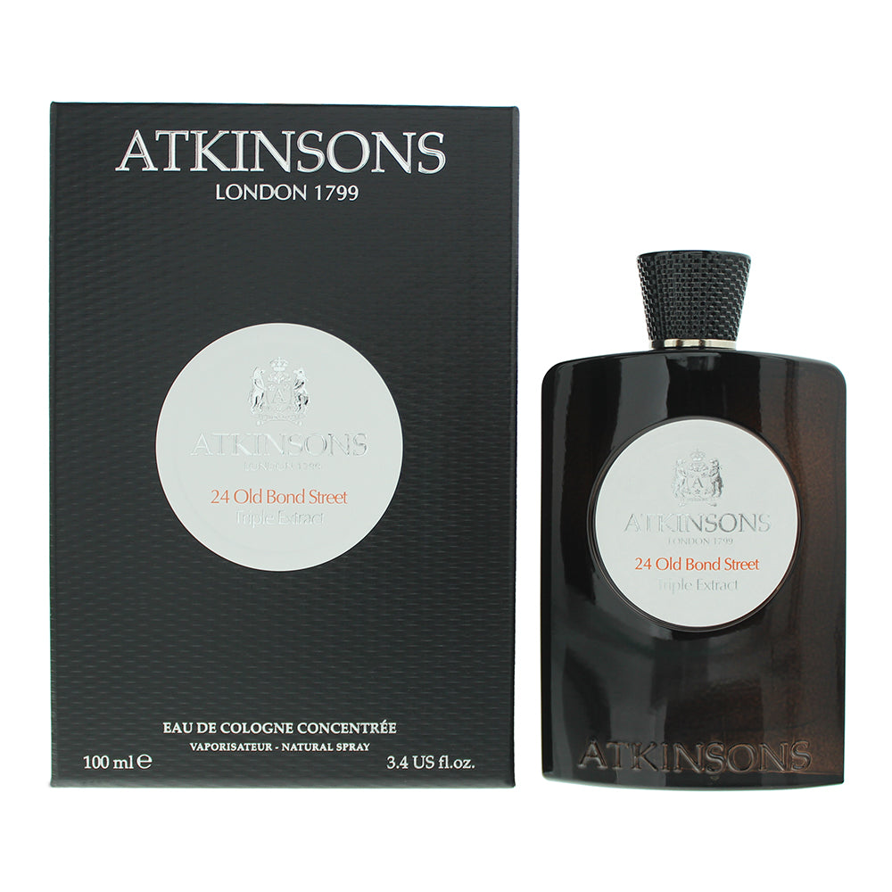 Atkinsons 24 Old Bond Street Eau de Cologne Concentree 100ml  | TJ Hughes