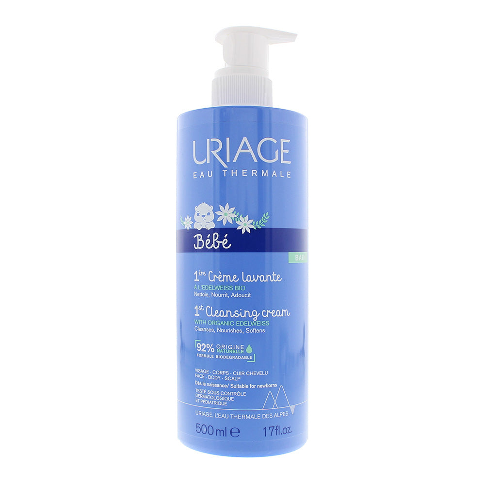 Uriage Bebe 1St Cleansing Cream 500ml  | TJ Hughes