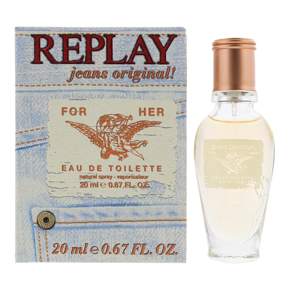 Replay Jeans Original For Her Eau De Toilette 20ml  | TJ Hughes