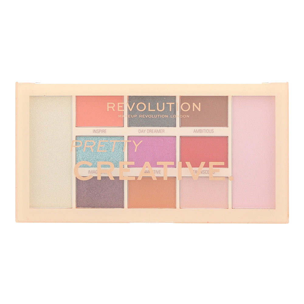 Revolution Pretty Creative. Make-Up Palette 2 x 2g - 9 x 1g  | TJ Hughes