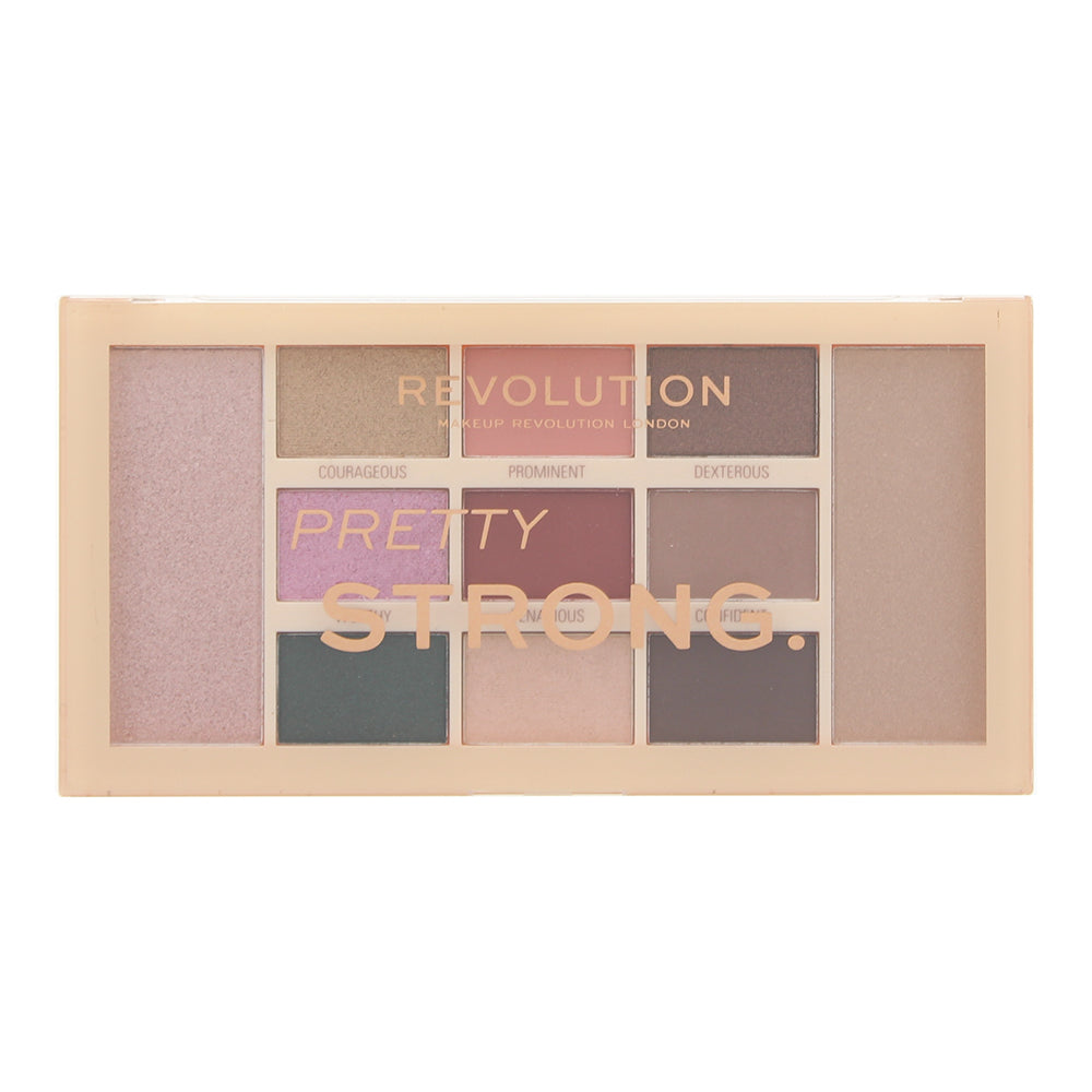 Revolution Pretty Strong. Make-Up Palette 2 x 2g - 9 x 1g