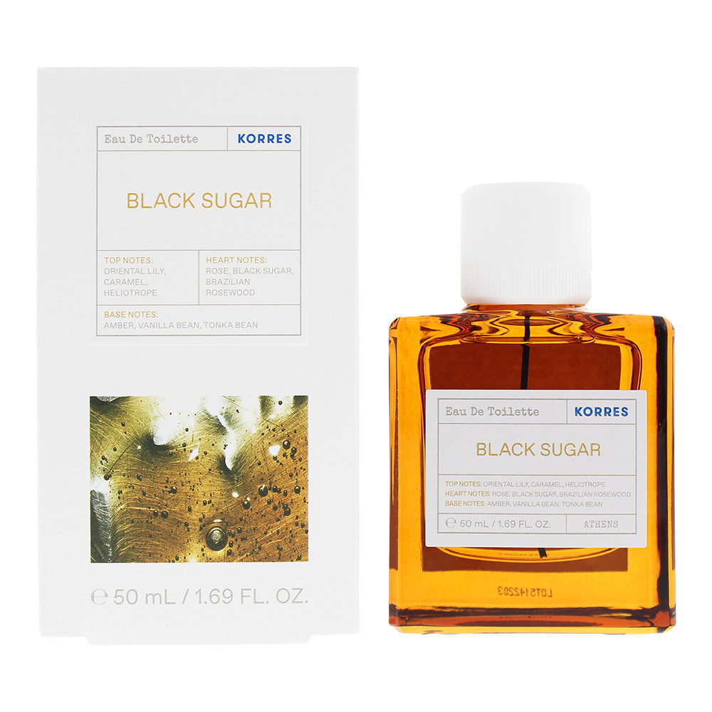 Korres Black Sugar Eau De Toilette 50ml  | TJ Hughes