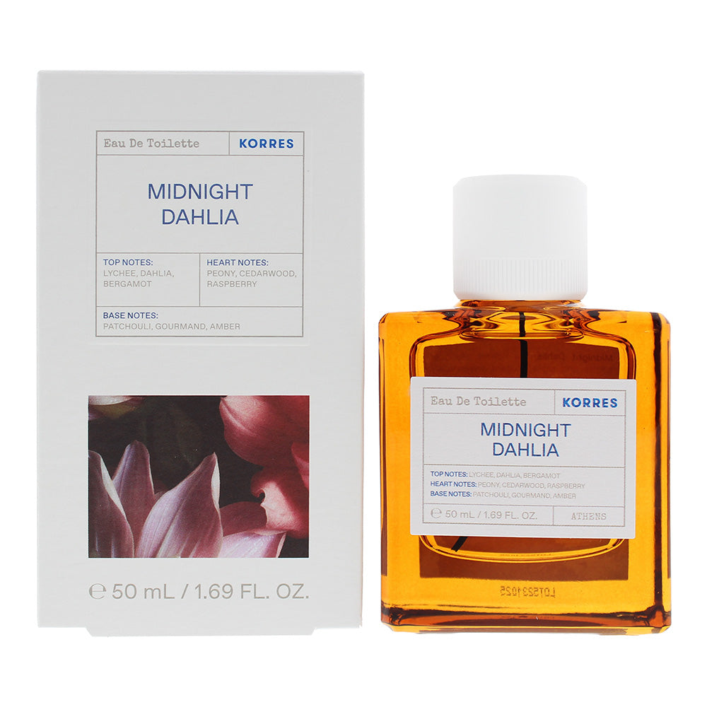 Korres Midnight Dahlia Eau De Toilette 50ml  | TJ Hughes