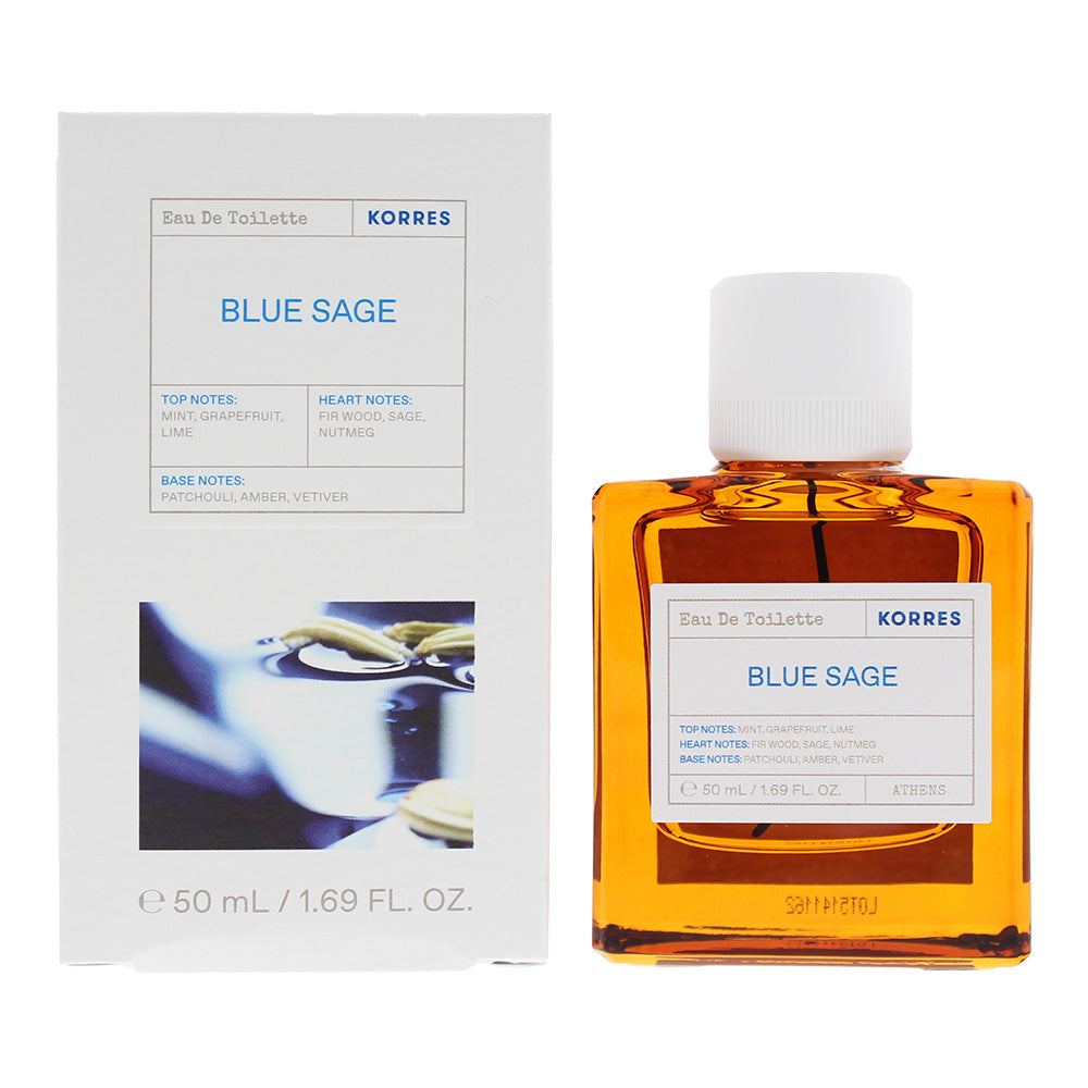 Korres Blue Sage Eau De Toilette 50ml  | TJ Hughes