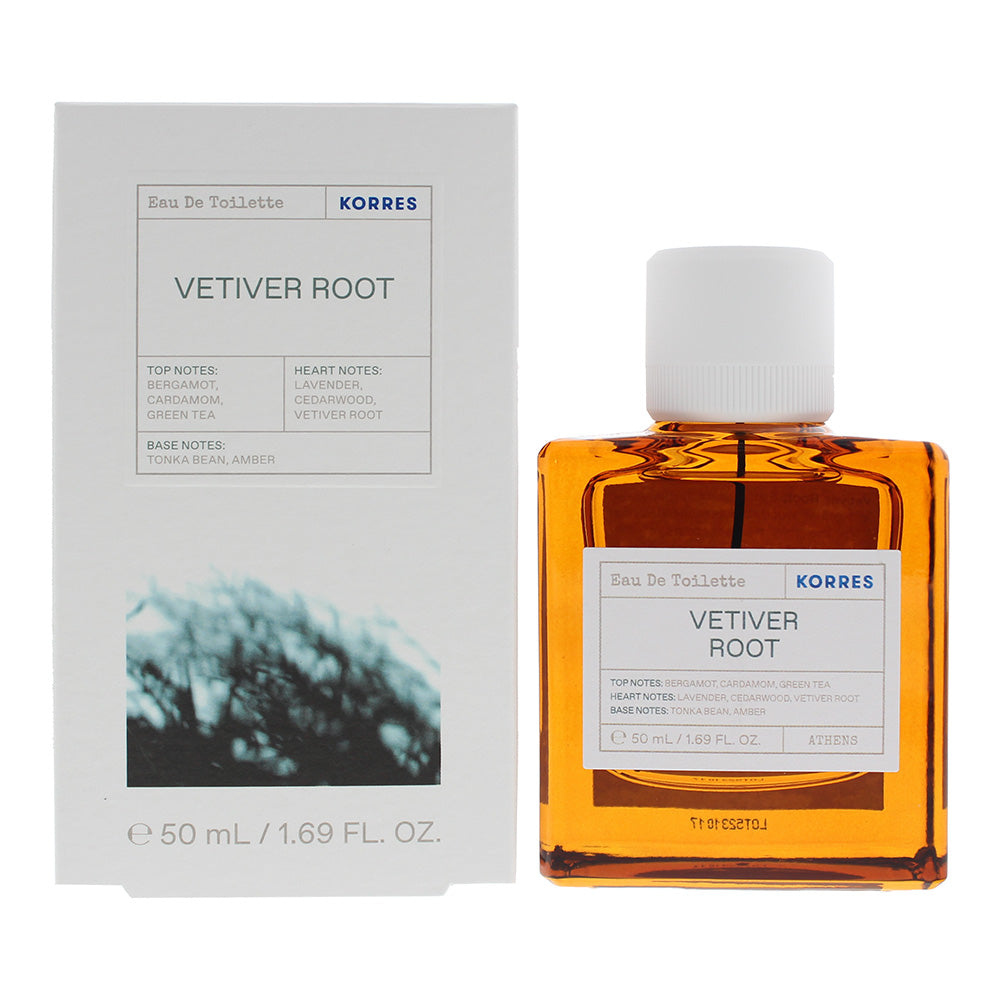 Korres Vetiver Root Eau De Toilette 50ml  | TJ Hughes