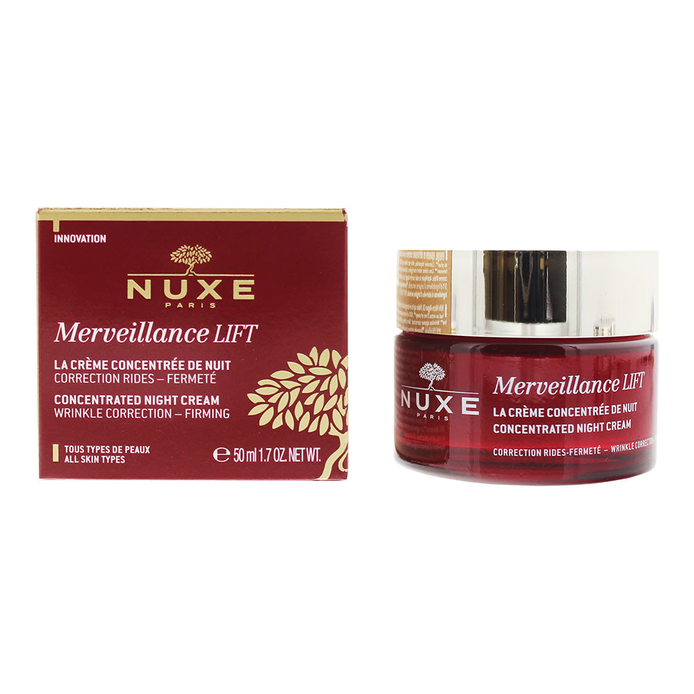 Nuxe Merveillance Lift Concentrated Wrinkle Correction - Firming Night Cream 50ml All Skin Types