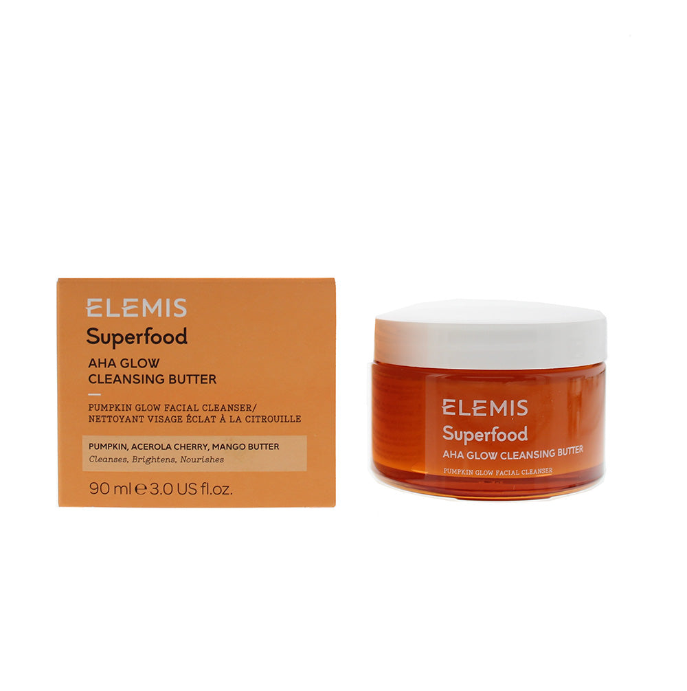 Elemis Superfood Aha Glow Cleansing Cream 90ml  | TJ Hughes