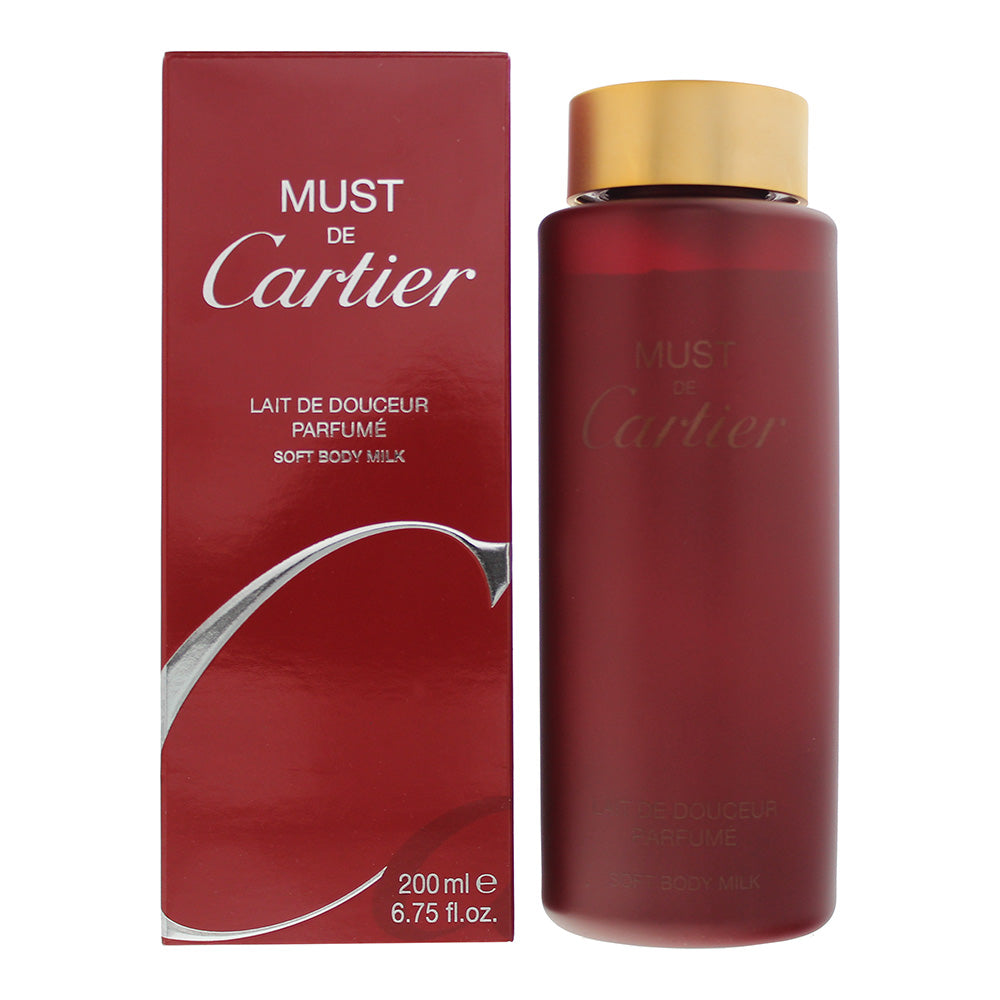 Cartier Must De Cartier Soft Body Milk 200ml  | TJ Hughes