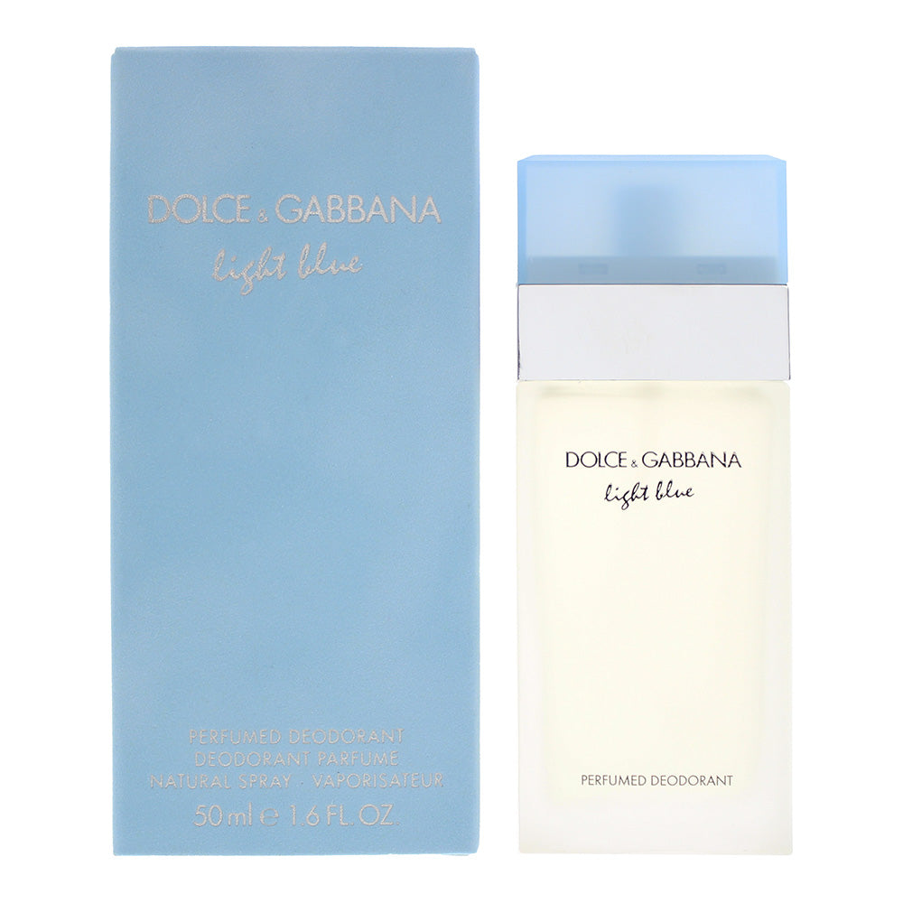 Dolce & Gabbana Light Blue Perfumed Deodorant Spray 50ml  | TJ Hughes