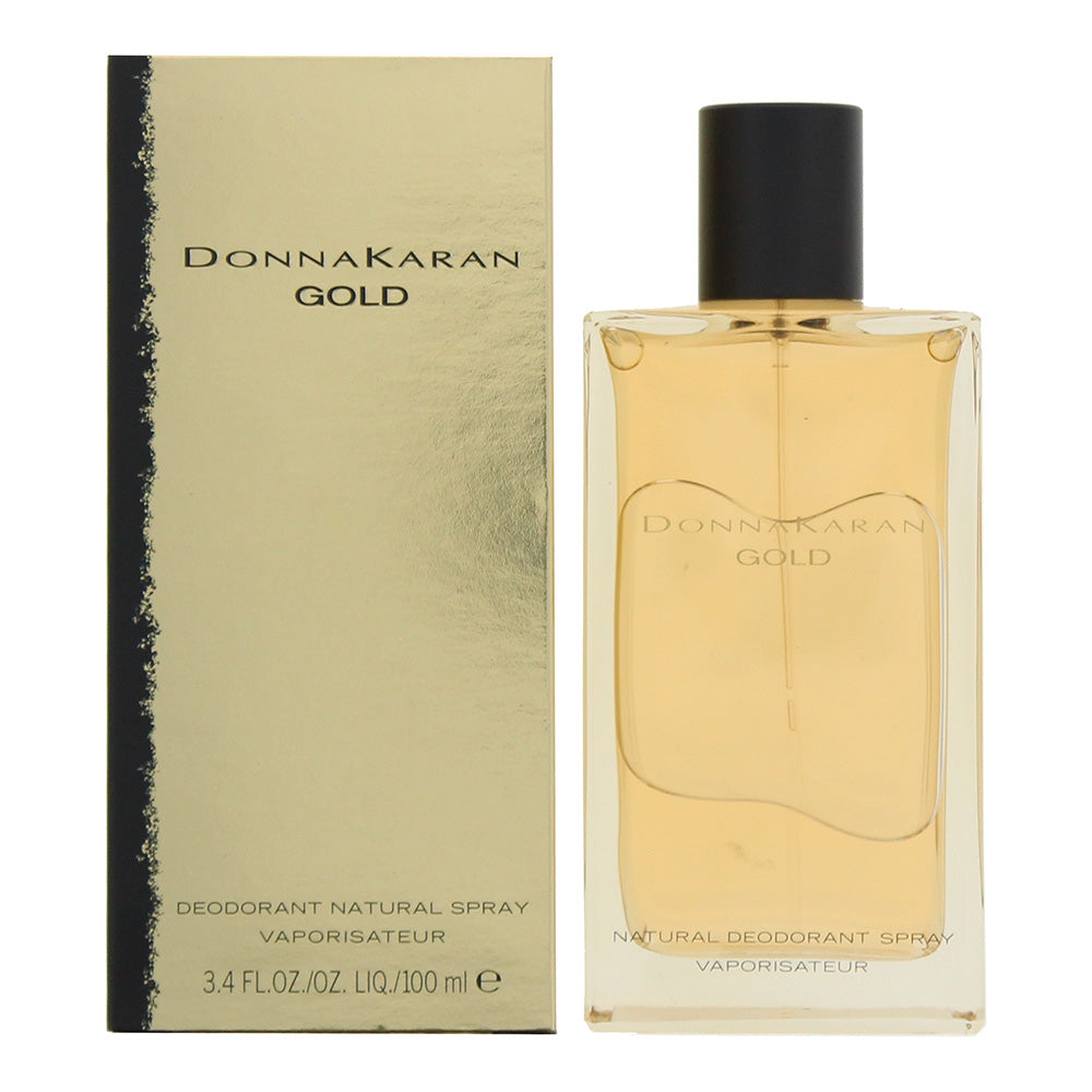 Donna Karan Gold Deodorant Spray 100ml  | TJ Hughes