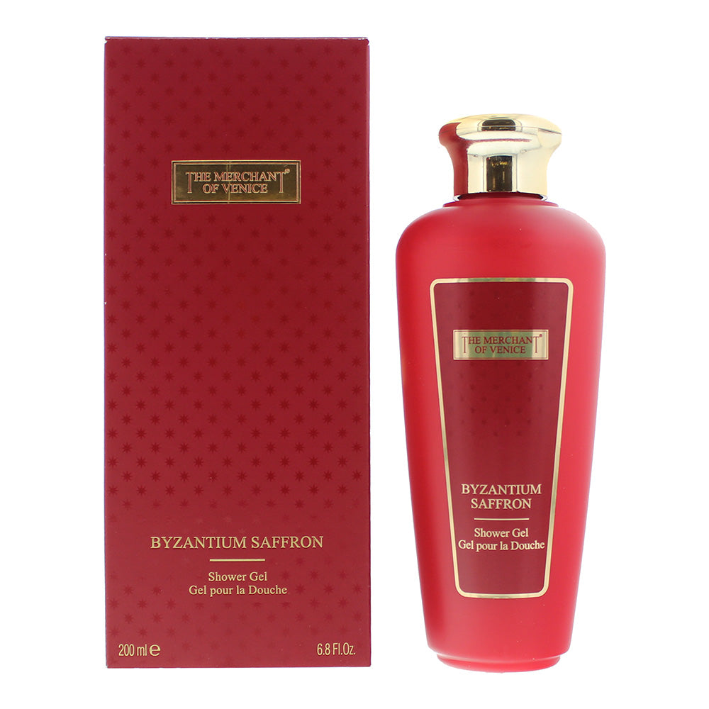 The Merchant Of Venice Byzantium Saffron Shower Gel 200ml  | TJ Hughes