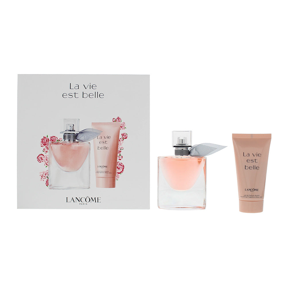 Lancôme La Vie Est Belle 2 Piece Gift Set: Eau De Parfum 30ml - Body Lotion 50ml