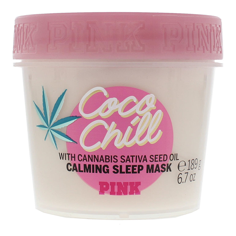 Victoria’s Secret Pink Coco Chill With Cannabis Sativa Seed Oil Calming Sleep Mask 189g  | TJ Hughes