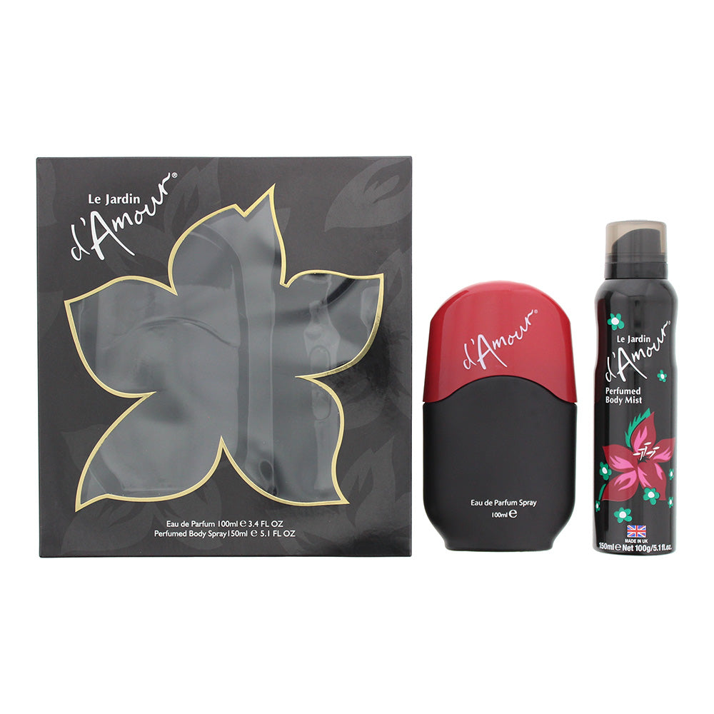 Eden Classic Le Jardin d’Amour Romance Is In The Air 2 Piece Gift Set: Eau De Parfum 100ml - Body Spray 150ml  | TJ Hughes