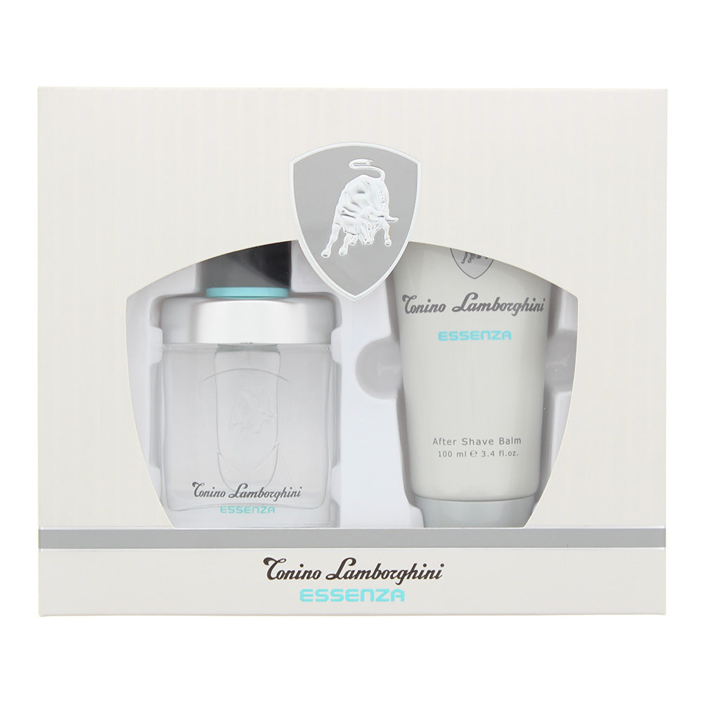 Lamborghini Essenza 2 Piece Gift Set: Eau De Toilette 40ml - Aftershave Balm 100ml  | TJ Hughes