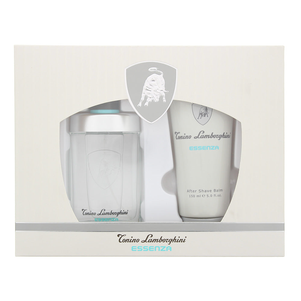 Lamborghini Essenza 2 Piece Gift Set: Eau De Toilette 75ml - Aftershave Balm 150ml  | TJ Hughes