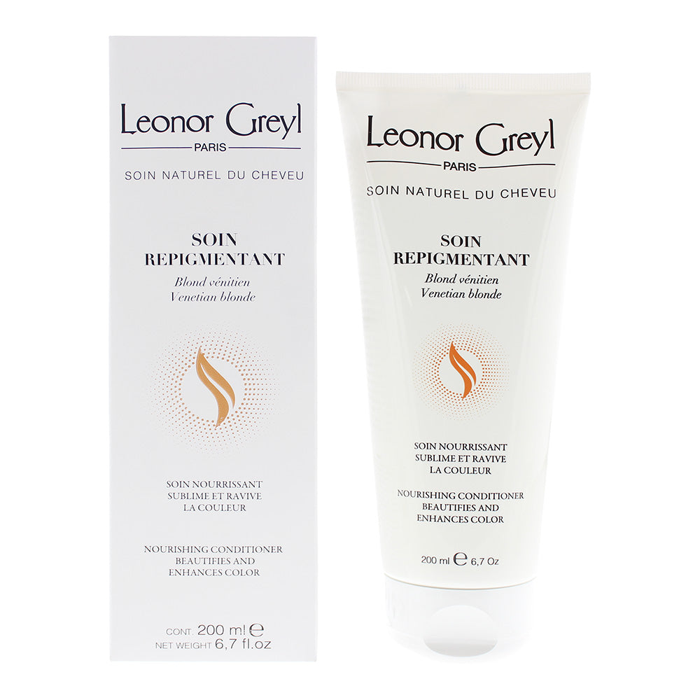 Leonor Greyl Soin Repigmentant Venetian Blonde Nourishing Conditioner 200ml  | TJ Hughes Grey