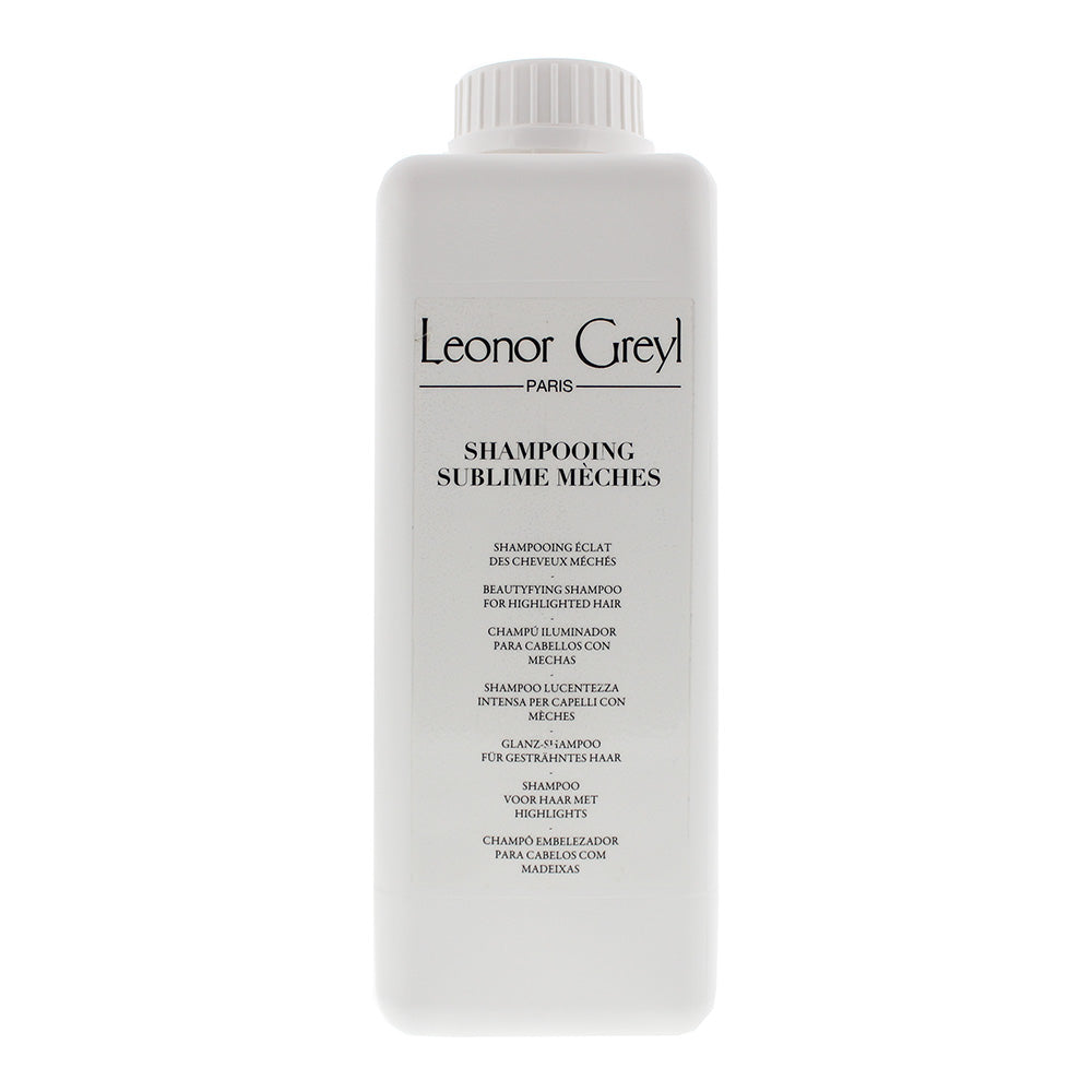 Leonor Greyl Shampooing Sublime Meches Beautyfying Shampoo For Highlighted Hair 1000ml  | TJ Hughes Grey