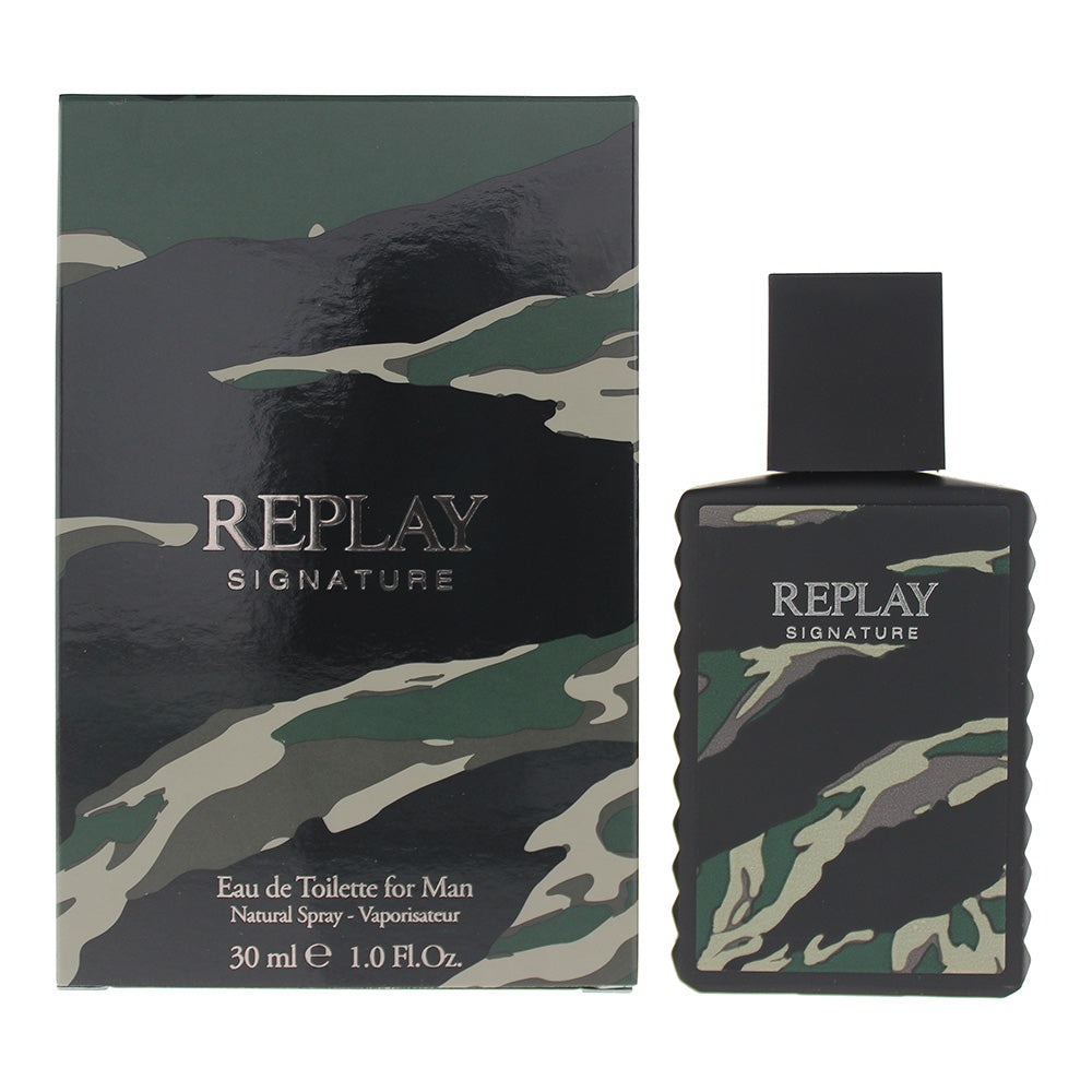 Replay Signature For Man Eau De Toilette 30ml  | TJ Hughes