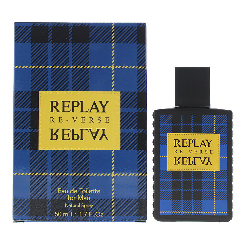 Replay Signature Reverse For Man Eau de Toilette 50ml  | TJ Hughes