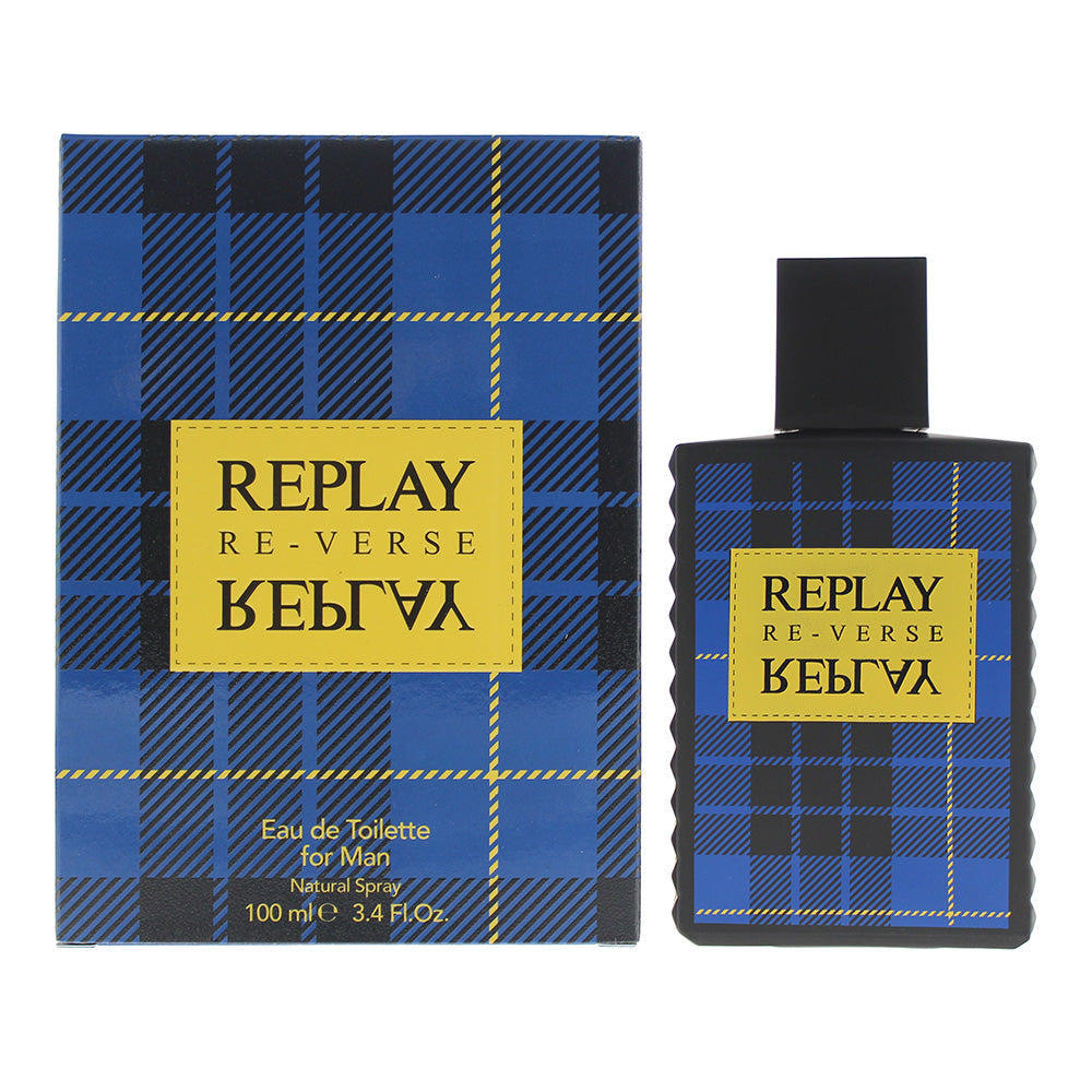 Replay Signature Reverse For Man Eau de Toilette 100ml  | TJ Hughes