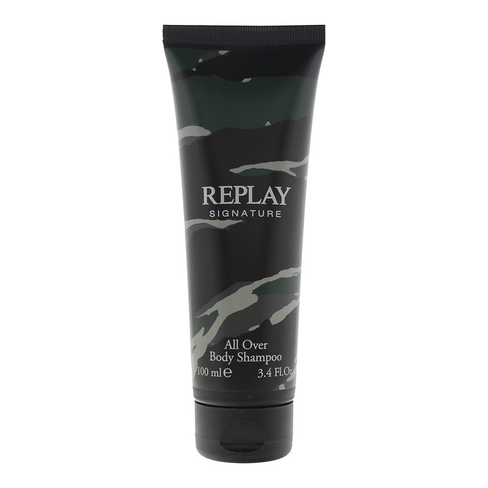 Replay Signature For Man All Over Body Shampoo 100ml  | TJ Hughes