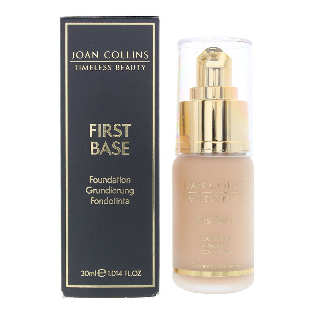 Joan Collins First Base Warm Medium Foundation 30ml  | TJ Hughes