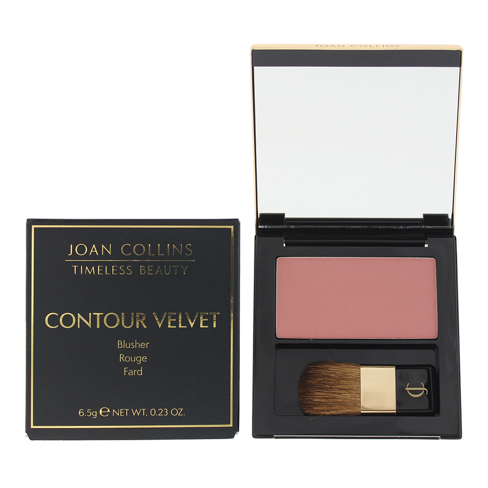 Joan Collins Contour Velvet Dusty Pink Blusher 6.5g  | TJ Hughes