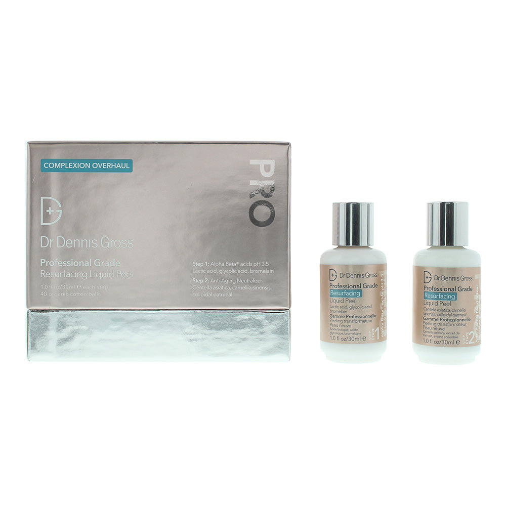 Dr Dennis Gross Professional Grade Resurfacing Liquid Peel 2 x 30ml  | TJ Hughes