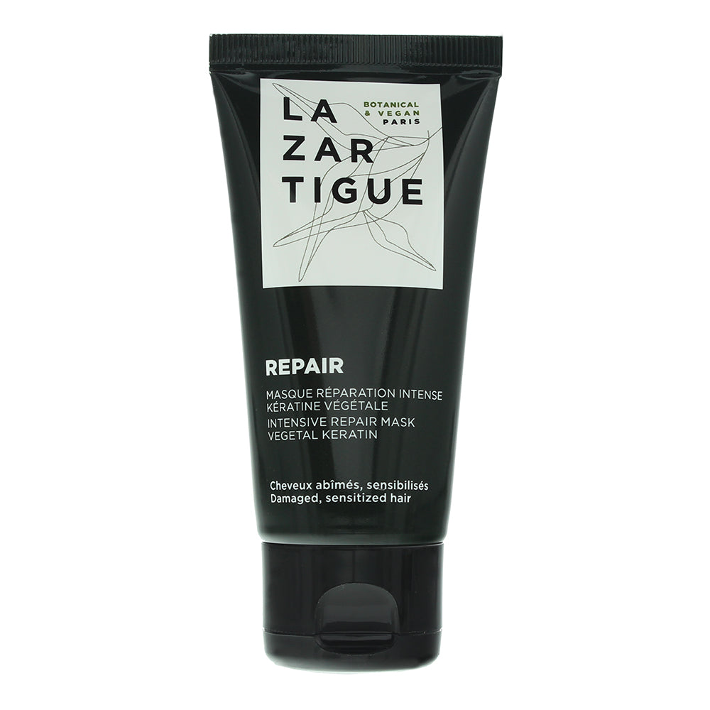 Lazartigue Intensive Repair Mask Vegetal Keratin 50ml  | TJ Hughes