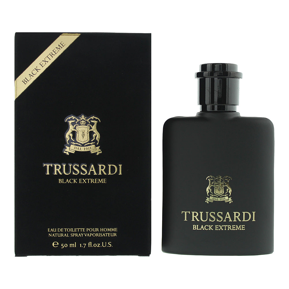 Trussardi Black Extreme Eau De Toilette 50ml  | TJ Hughes