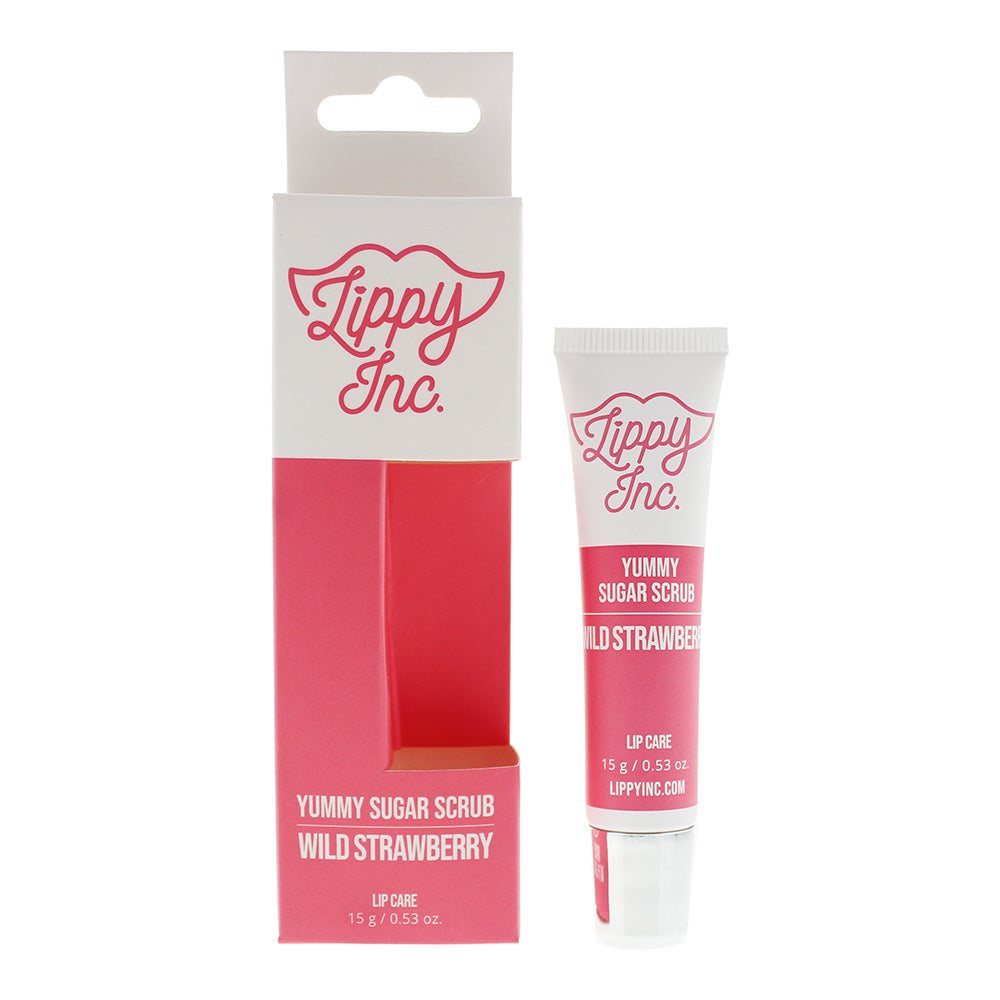 Lippy Inc. Yummy Sugar Scrub Wild Strawberry 15g  | TJ Hughes