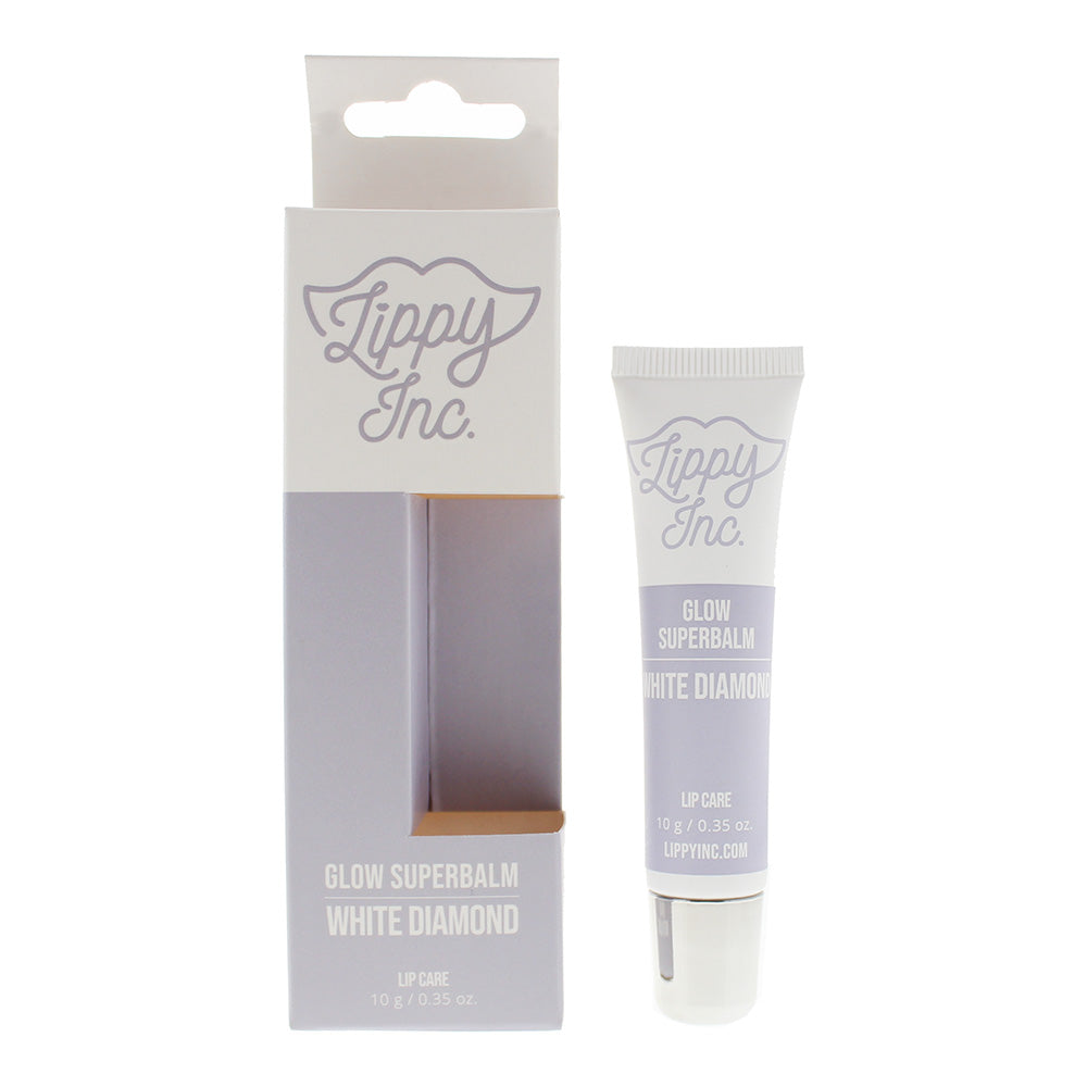 Lippy Inc. Glow Superbalm White Diamond Lip Care 10g  | TJ Hughes