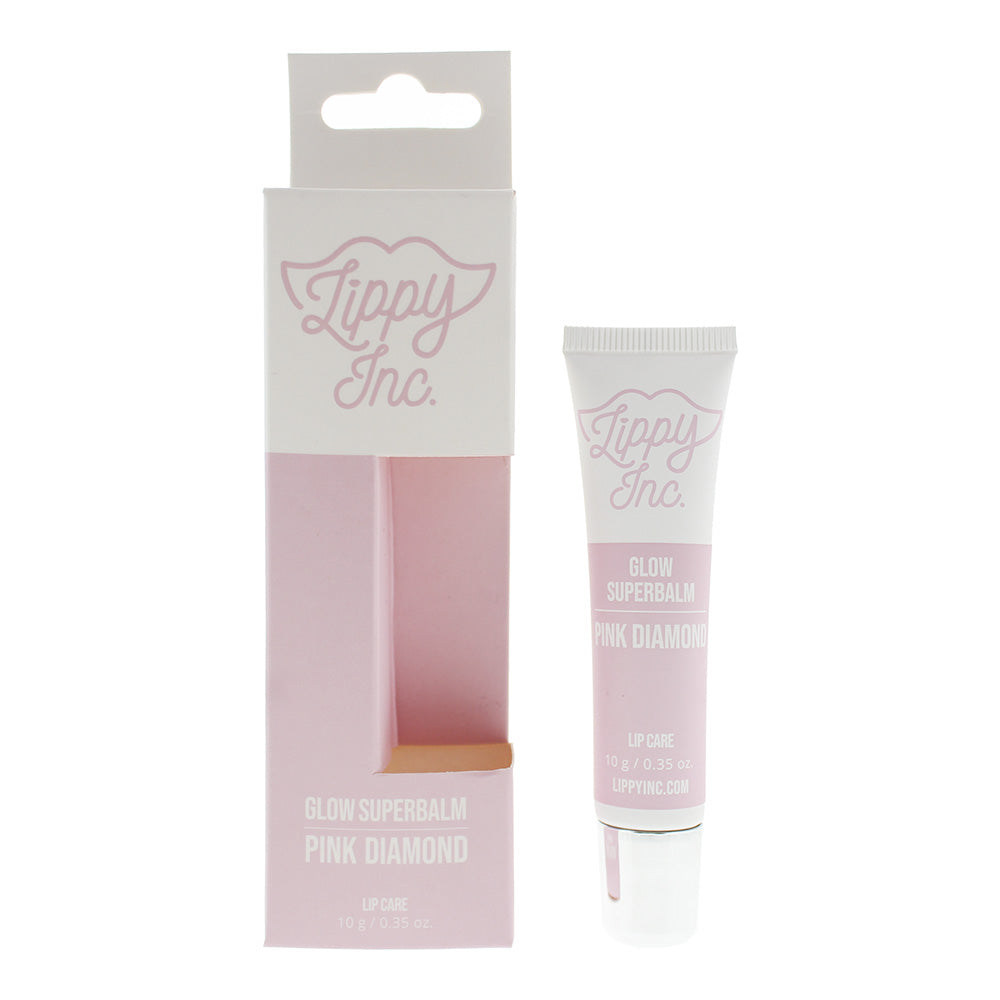 Lippy Inc. Glow Superbalm Pink Diamond Lip Care 10g  | TJ Hughes