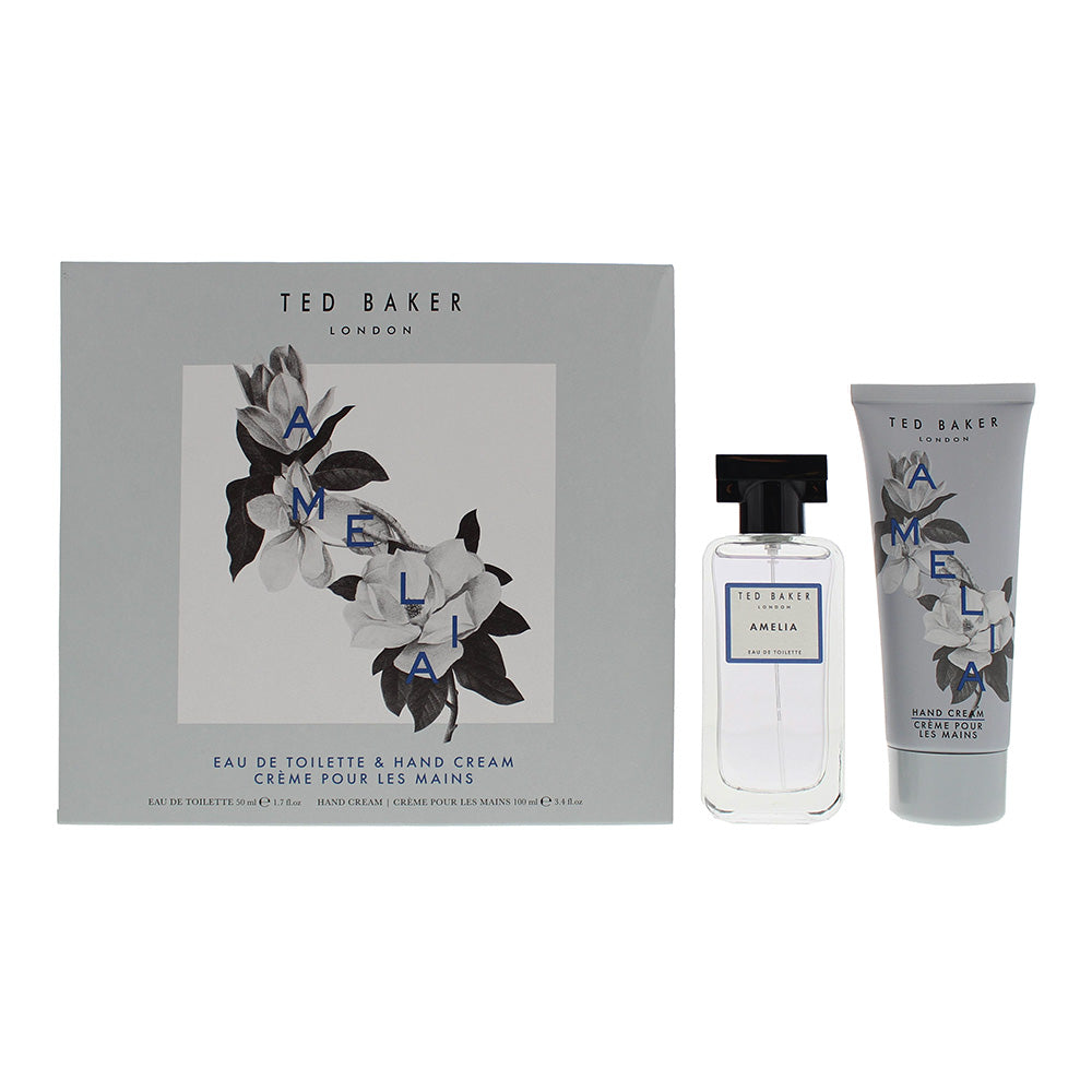 Ted Baker Amelia 2 Piece Gift Set: Eau De Toilette 50ml - Hand Cream 100ml  | TJ Hughes